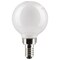 Satco 3 Watt G16.5 LED Lamp, White, Candelabra Base, 90 CRI, 400K, 120 Volts S21203 - alternate 1